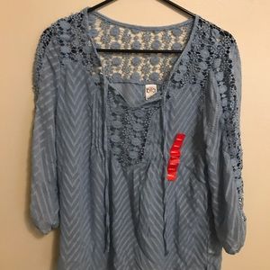 Light blue size small shirt
